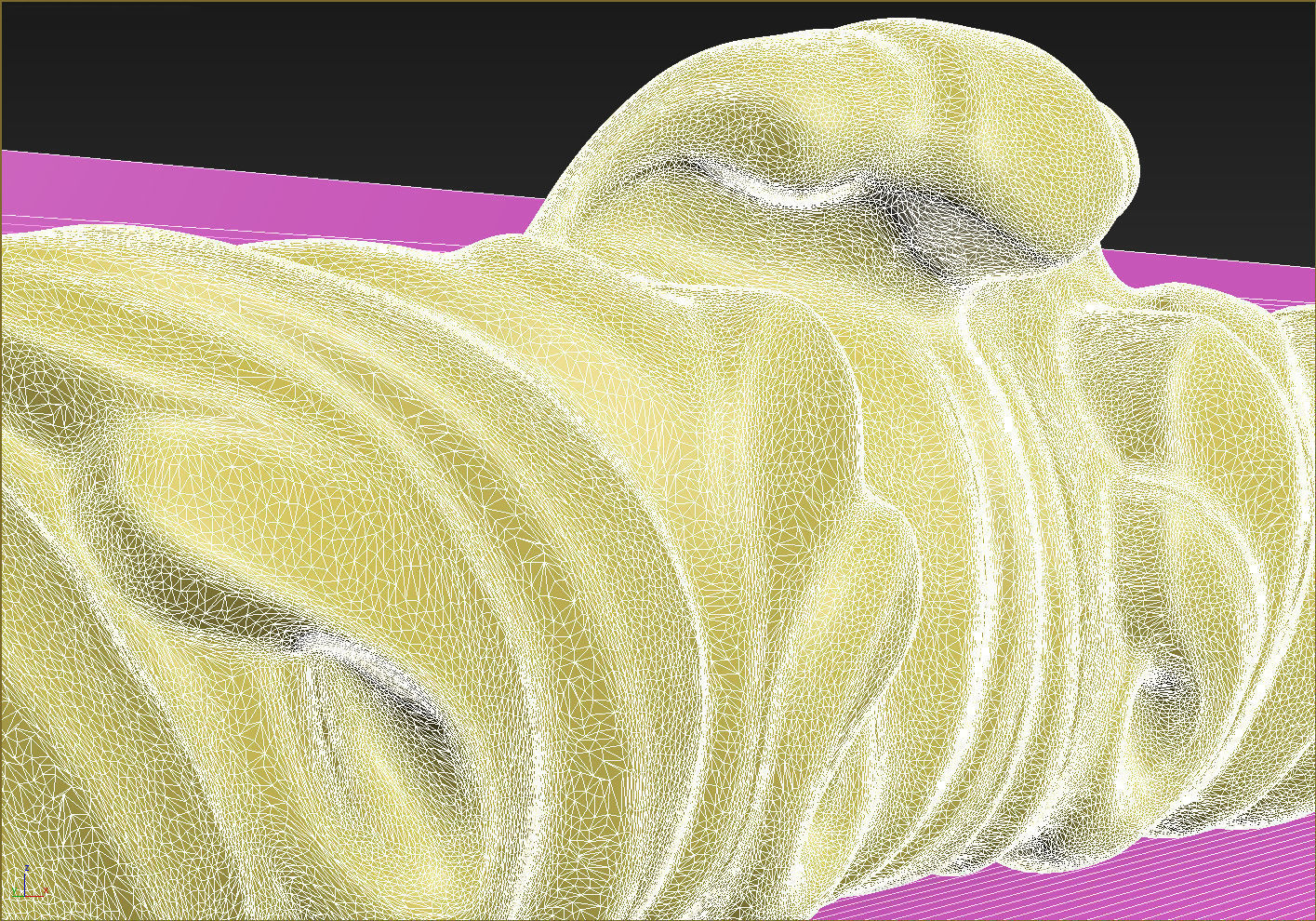 Frame with Carved Elements for CNC machines 3D print model_24