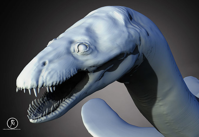 Brancasaurus  Ghost of the Shallow Seas 3D print model