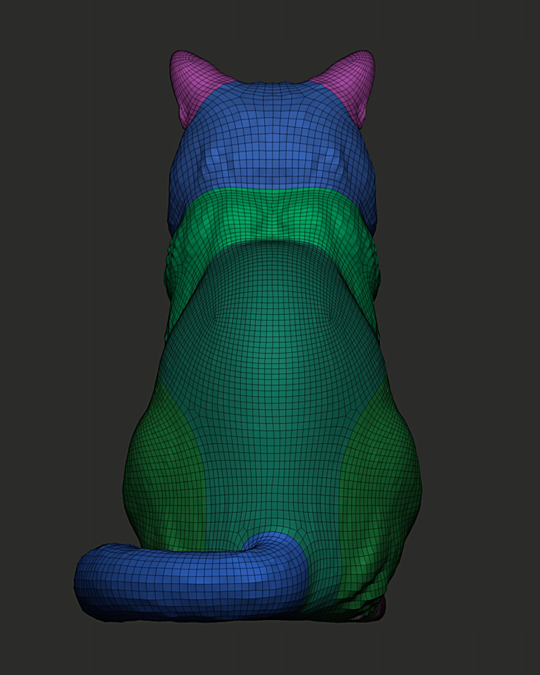 Gato Mestizo Realista 3D print model_23