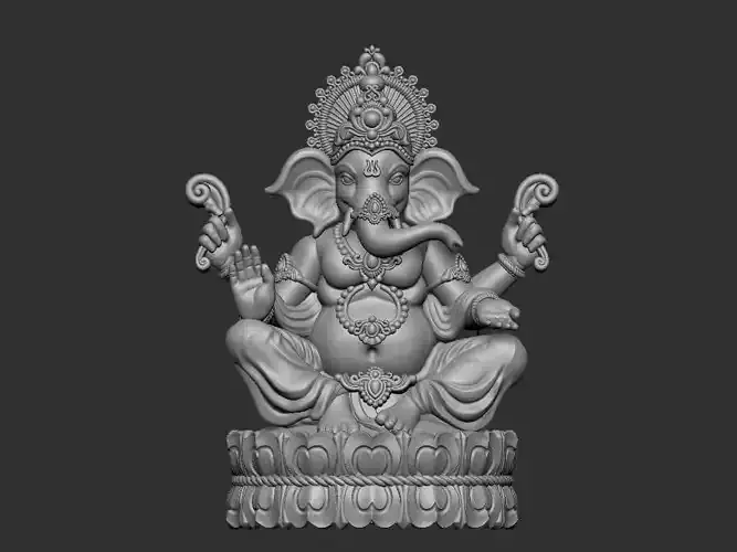 GANESH 3D PRINTED MODEL 3D print model