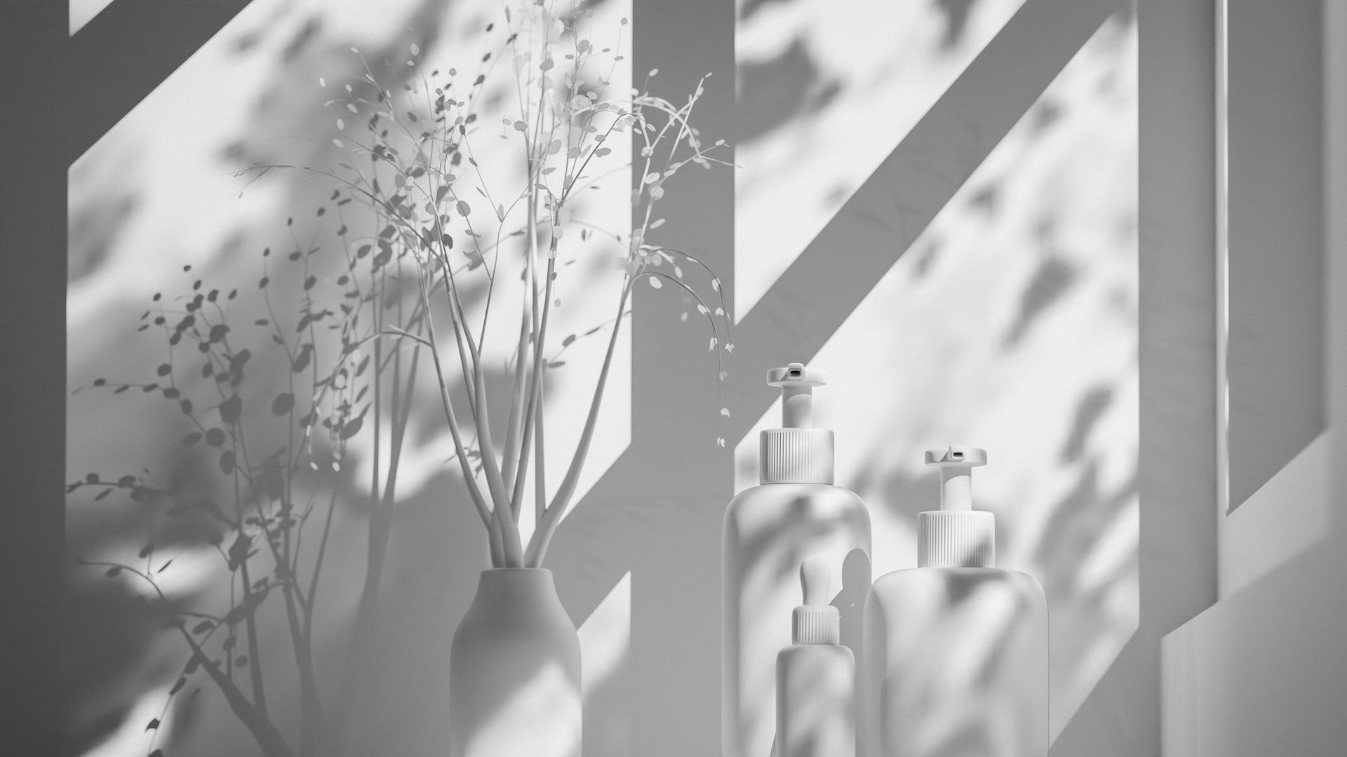 Luxury Beauty Product Mockup Low-poly 3D model_18