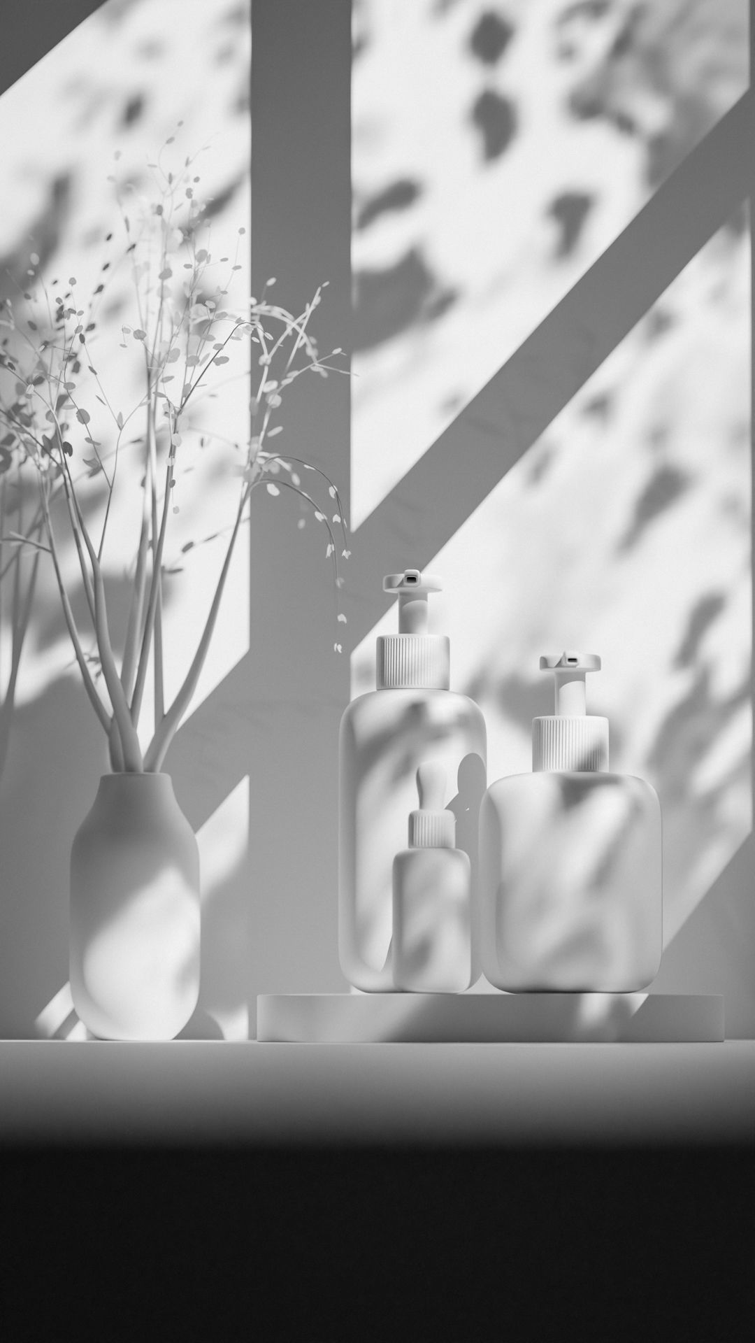 Luxury Beauty Product Mockup Low-poly 3D model_36