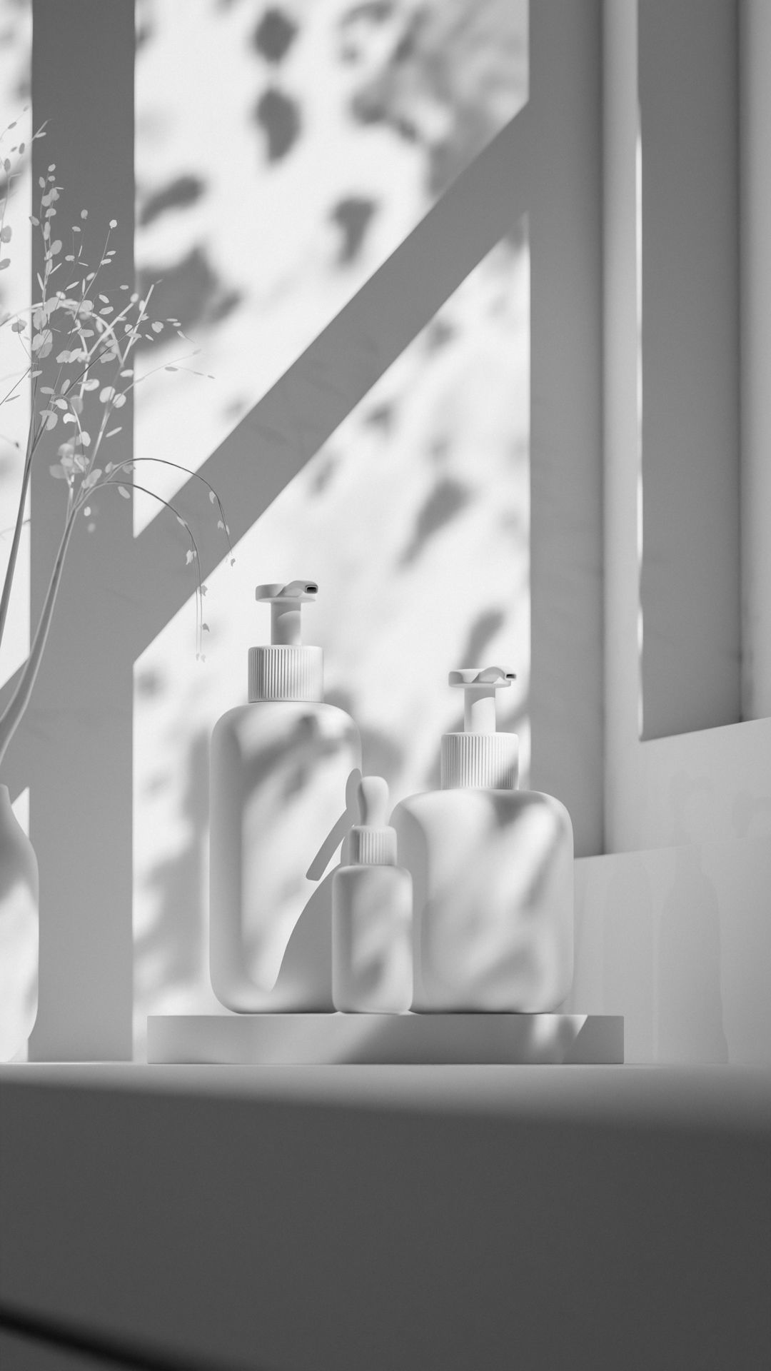 Luxury Beauty Product Mockup Low-poly 3D model_34