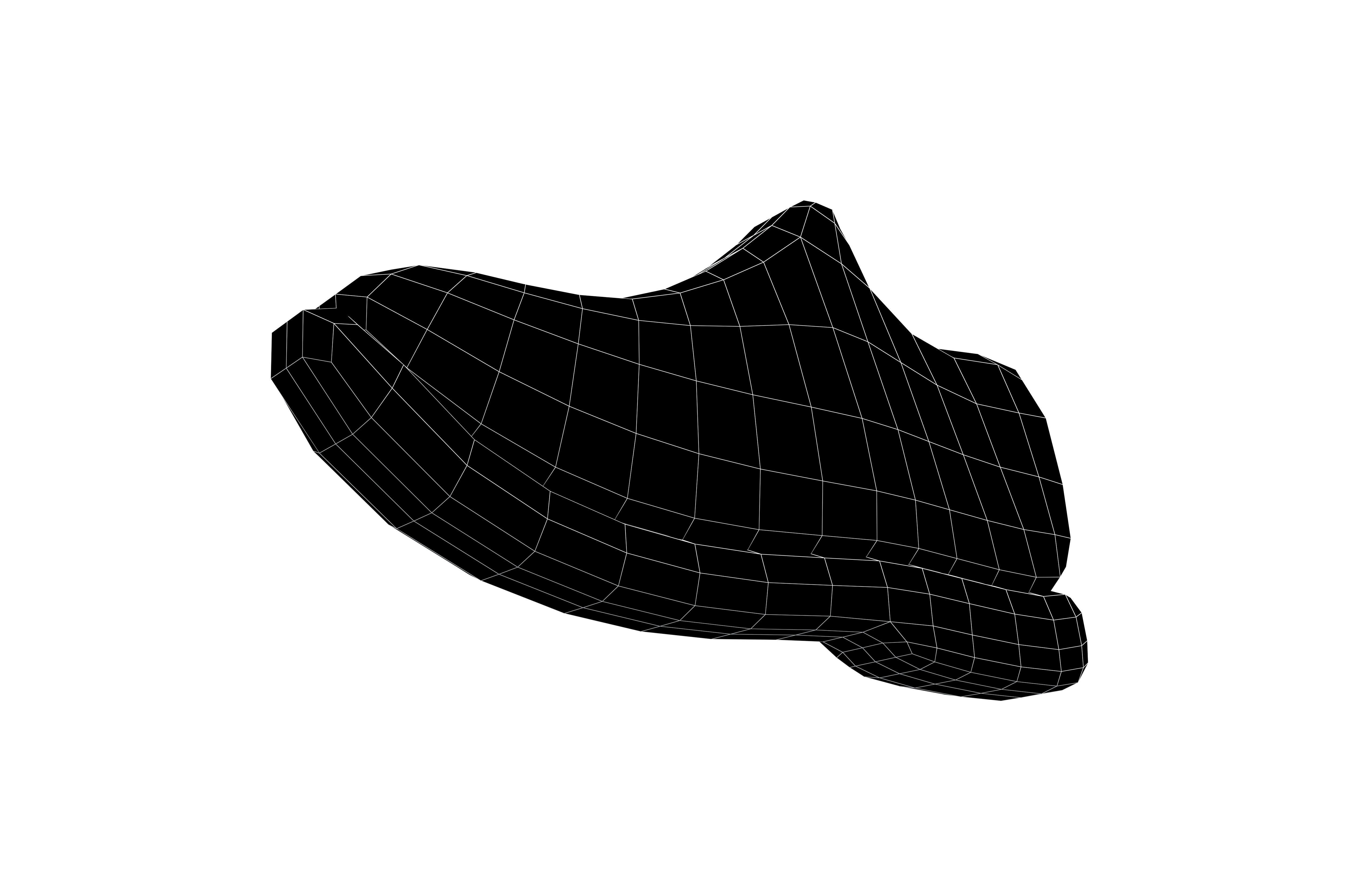 Shoe Symbol v1 001 Low-poly 3D model_7