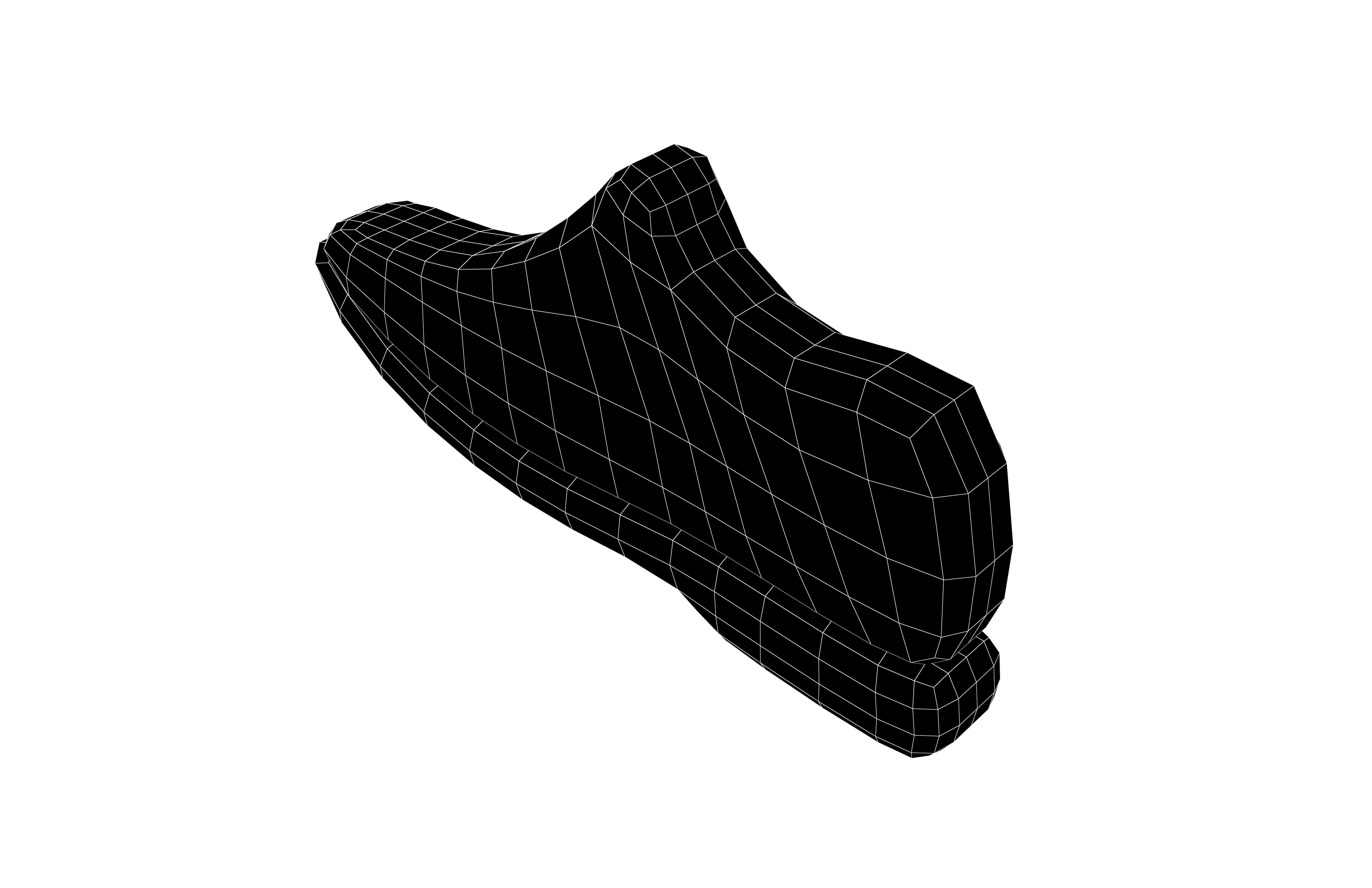 Shoe Symbol v1 001 Low-poly 3D model_6