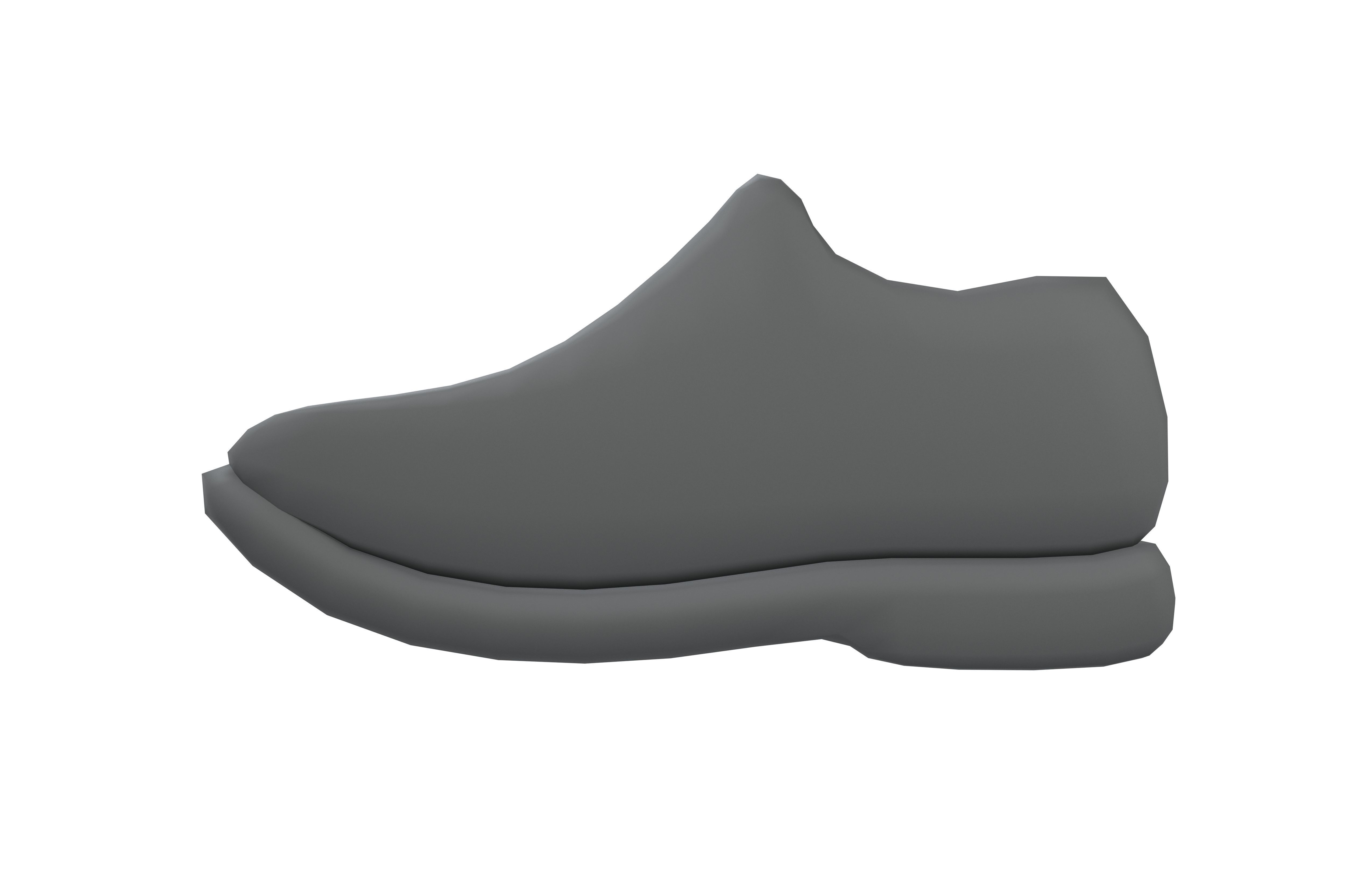 Shoe Symbol v1 001 Low-poly 3D model_2