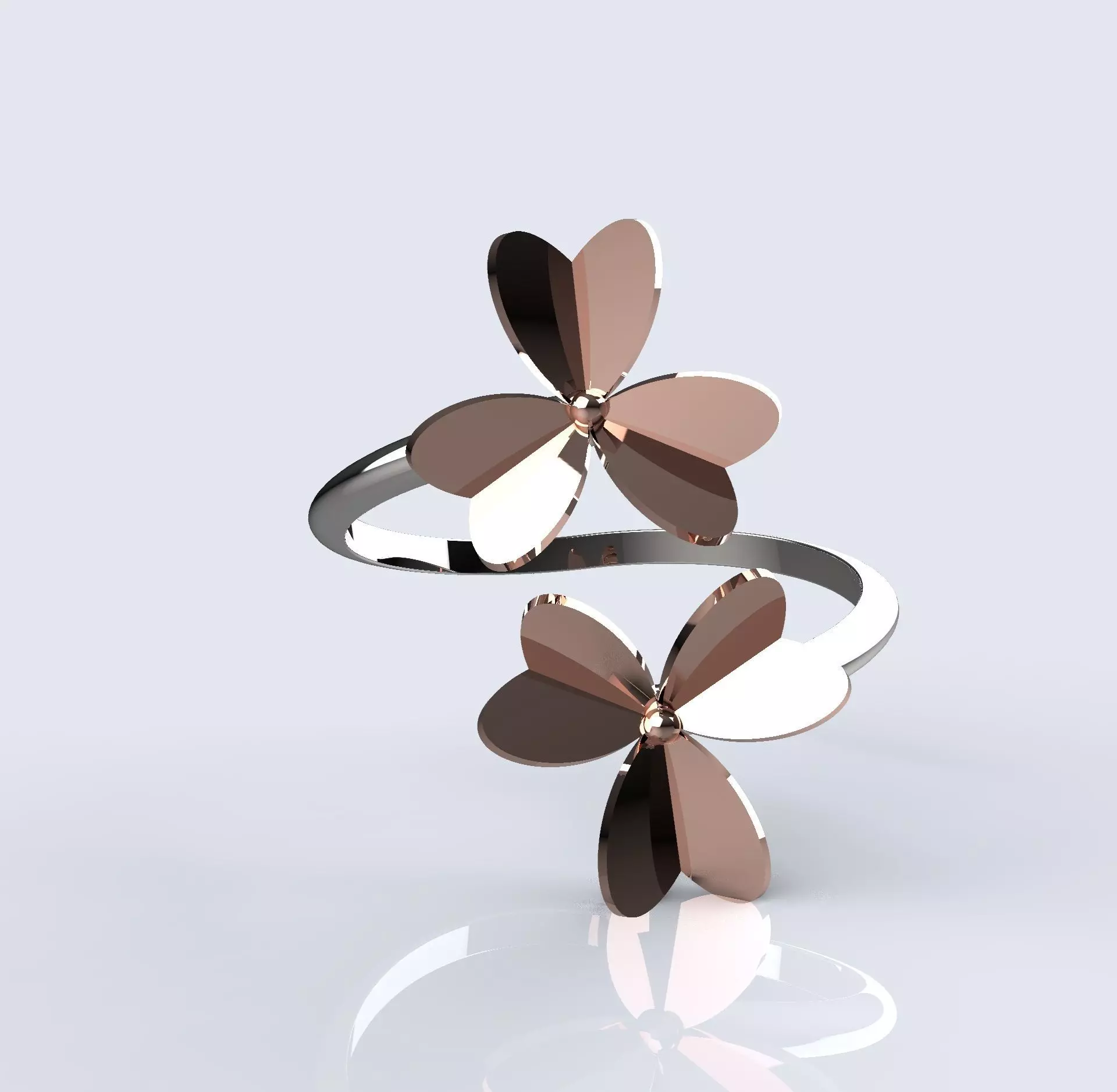 Ringflower 3D print model_0