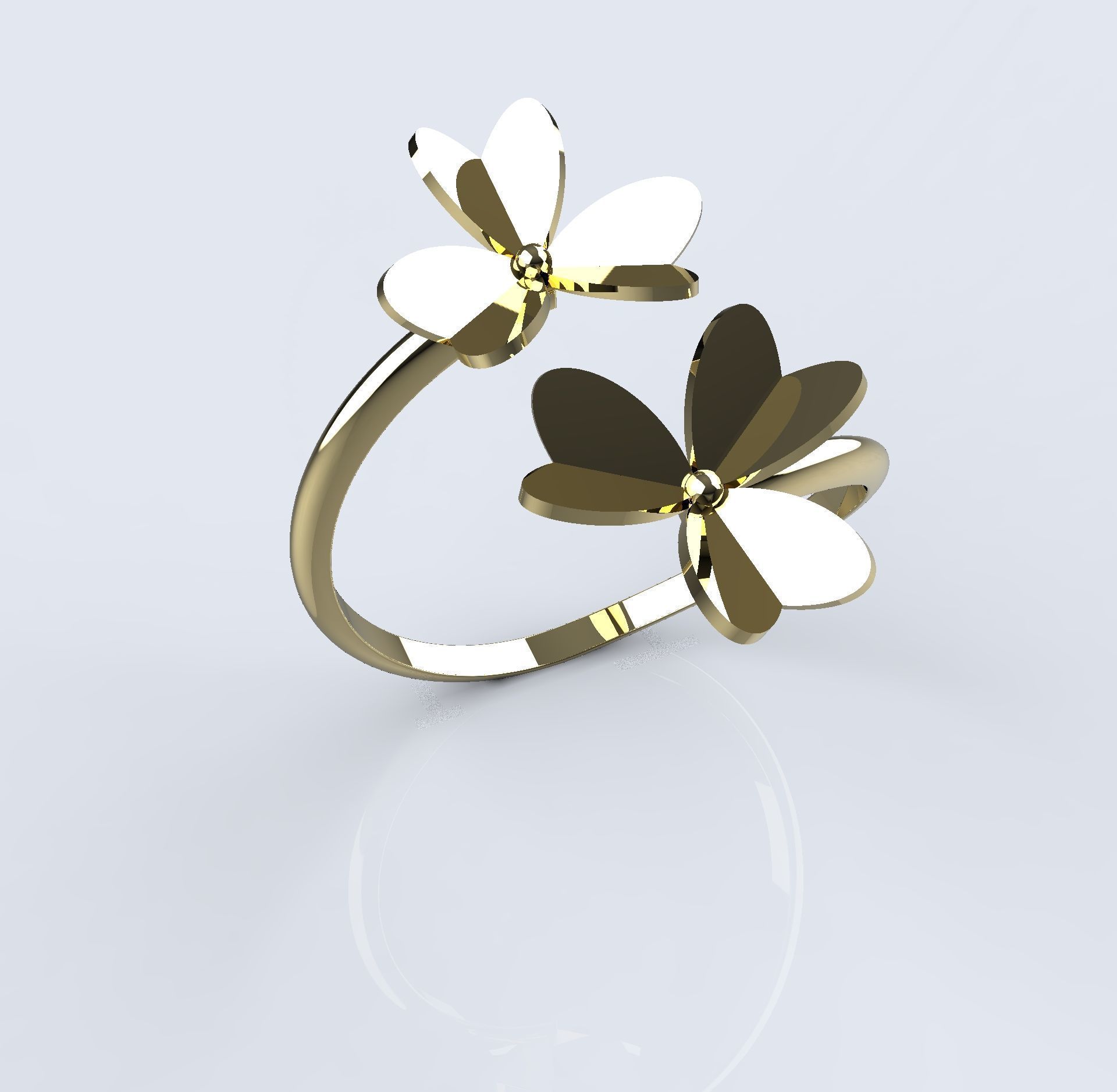 Ringflower 3D print model_2