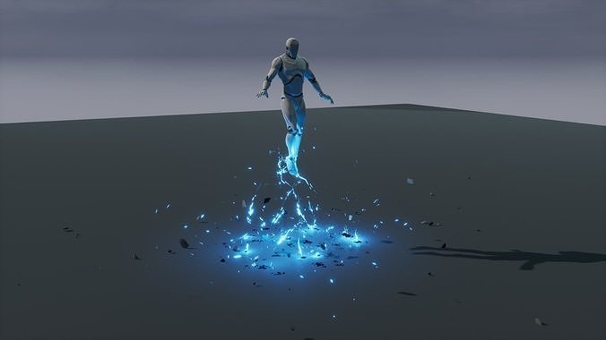 Levitation FX Pack  Free low-poly 3D model