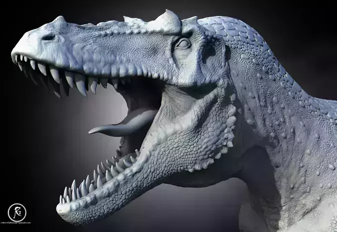 Qianzhousaurus  The Long-Snouted Tyrant 3D print model