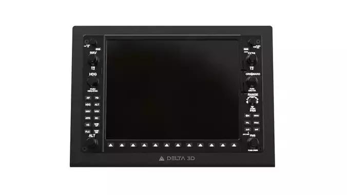 Garmin G1000 3D model