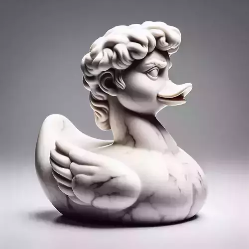 Rubber Duck David Renaissance Twist