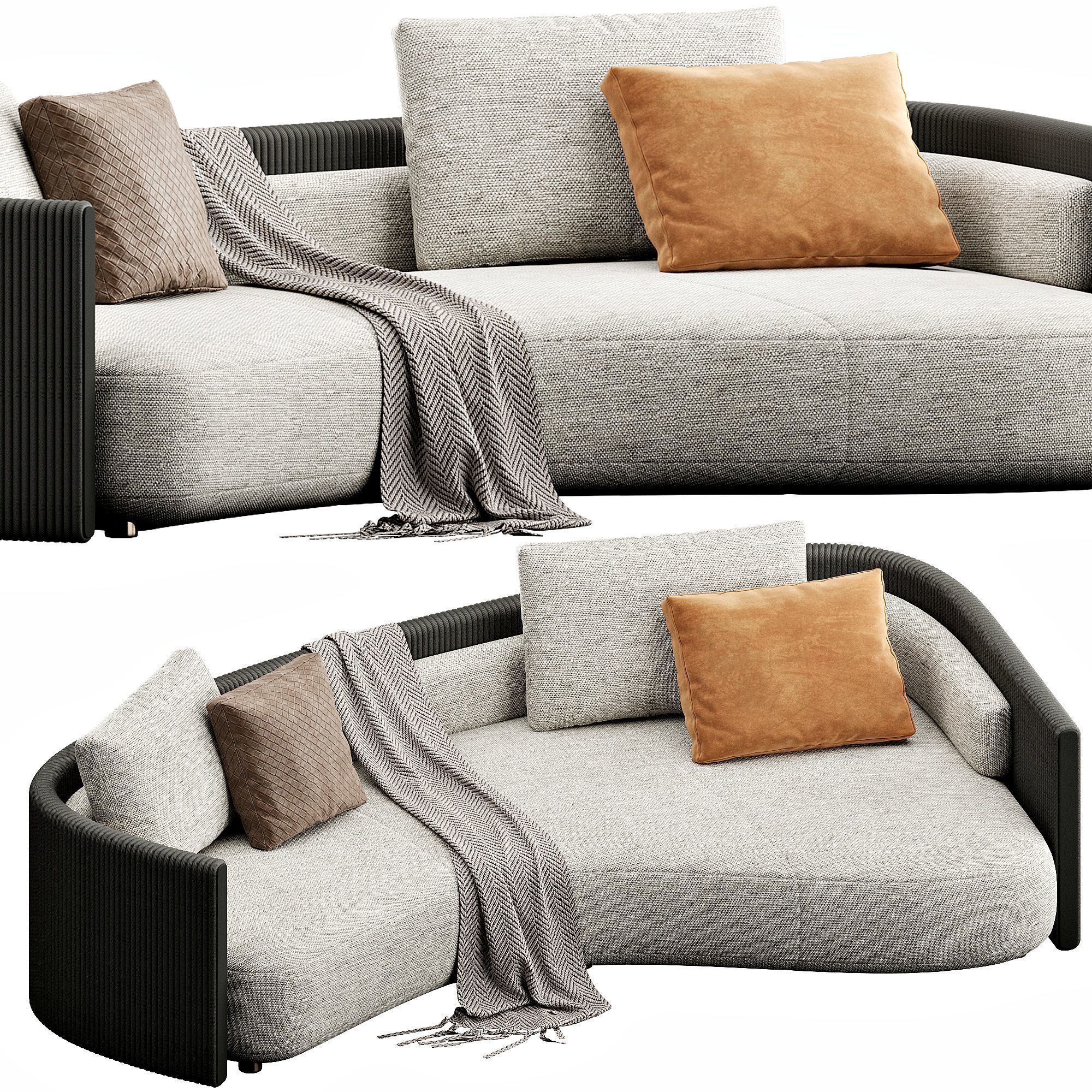 Bezier Cord Outdoor 3D model_2