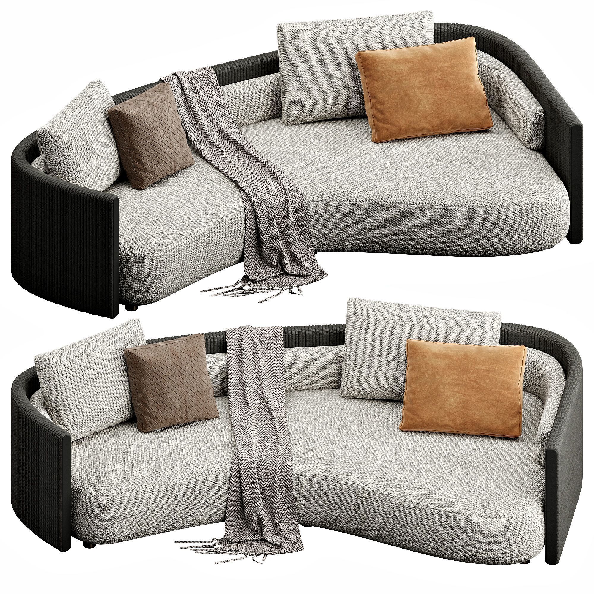 Bezier Cord Outdoor 3D model_5