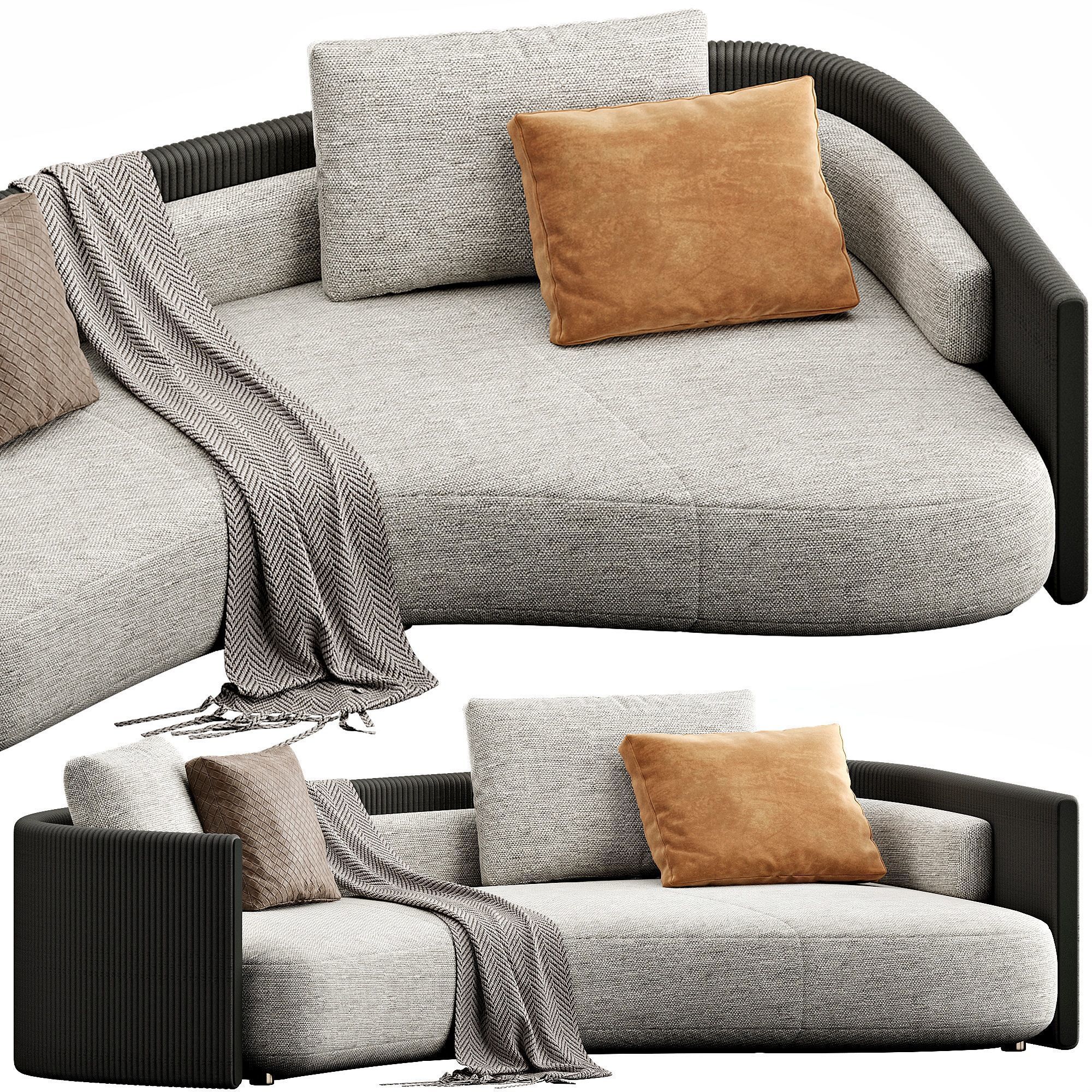 Bezier Cord Outdoor 3D model_1