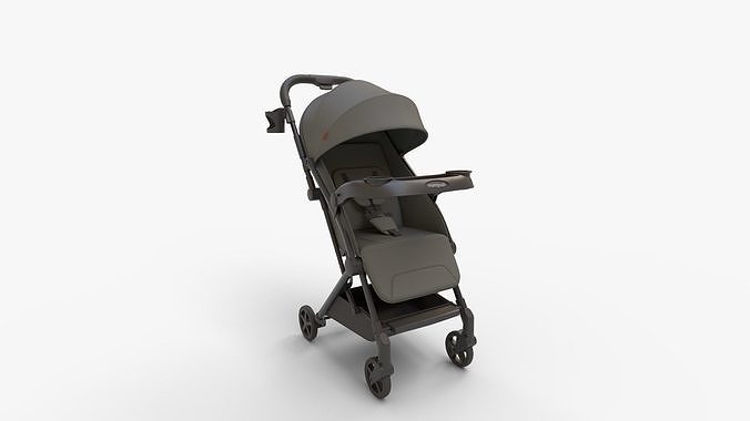 Mompush Lithe V Lightweight Stroller Snack Tray 3D model