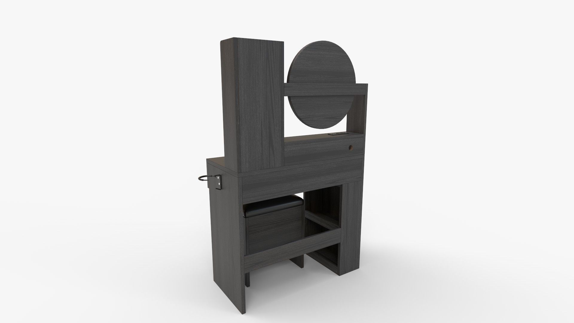 YITAHOME Vanity Desk 3D model_4