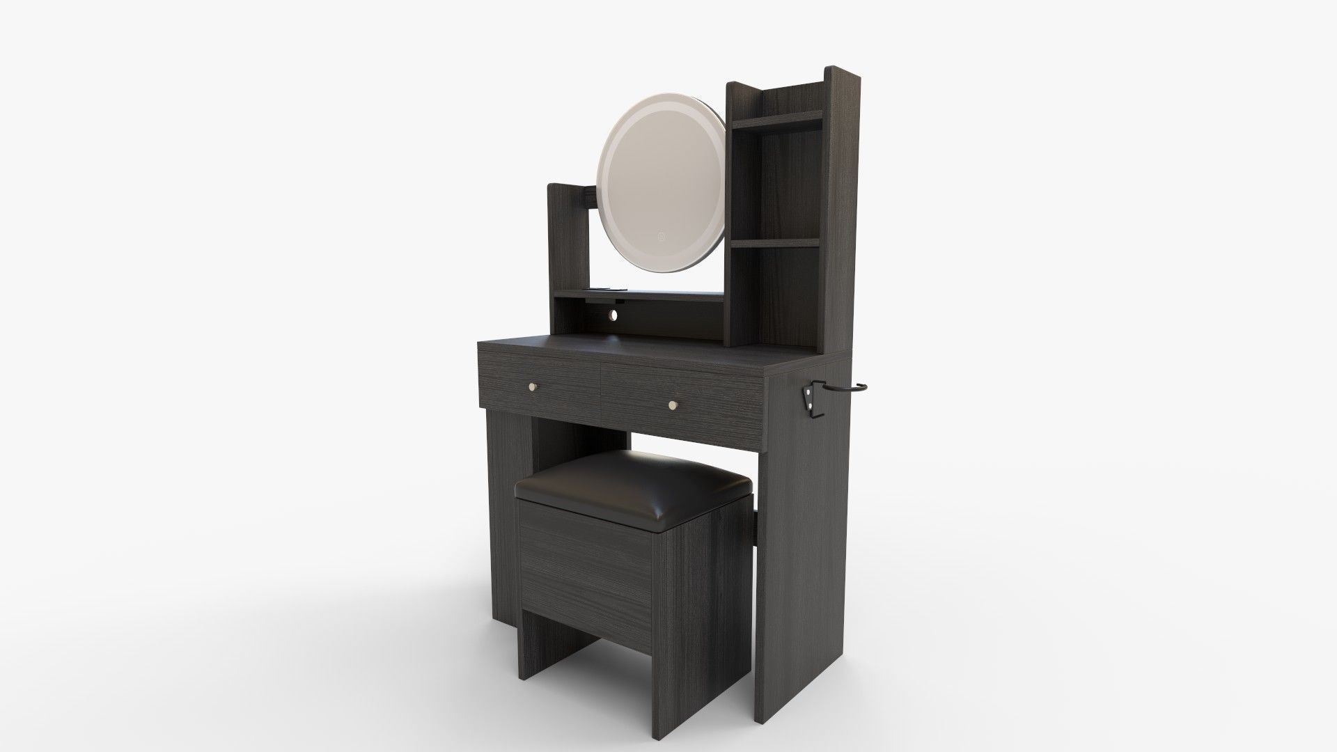 YITAHOME Vanity Desk 3D model_6