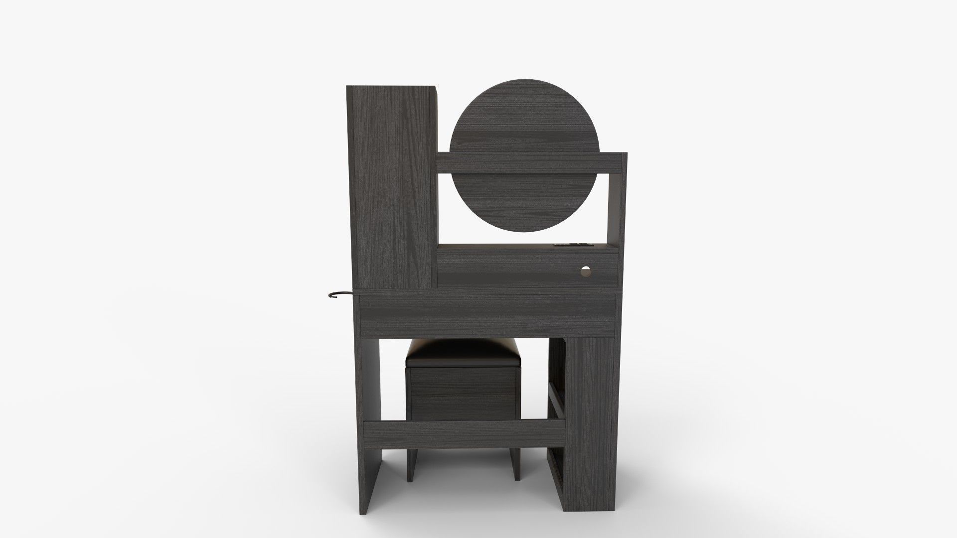 YITAHOME Vanity Desk 3D model_3