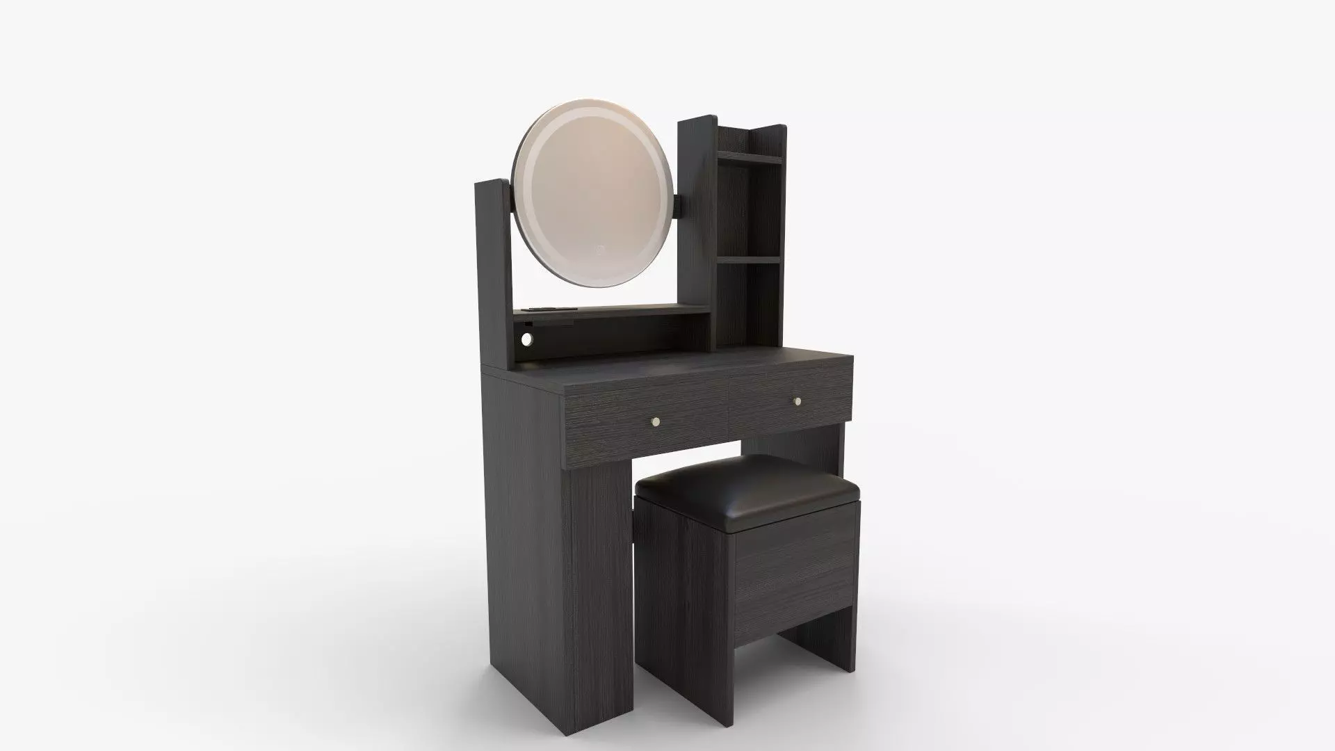 YITAHOME Vanity Desk 3D model_0
