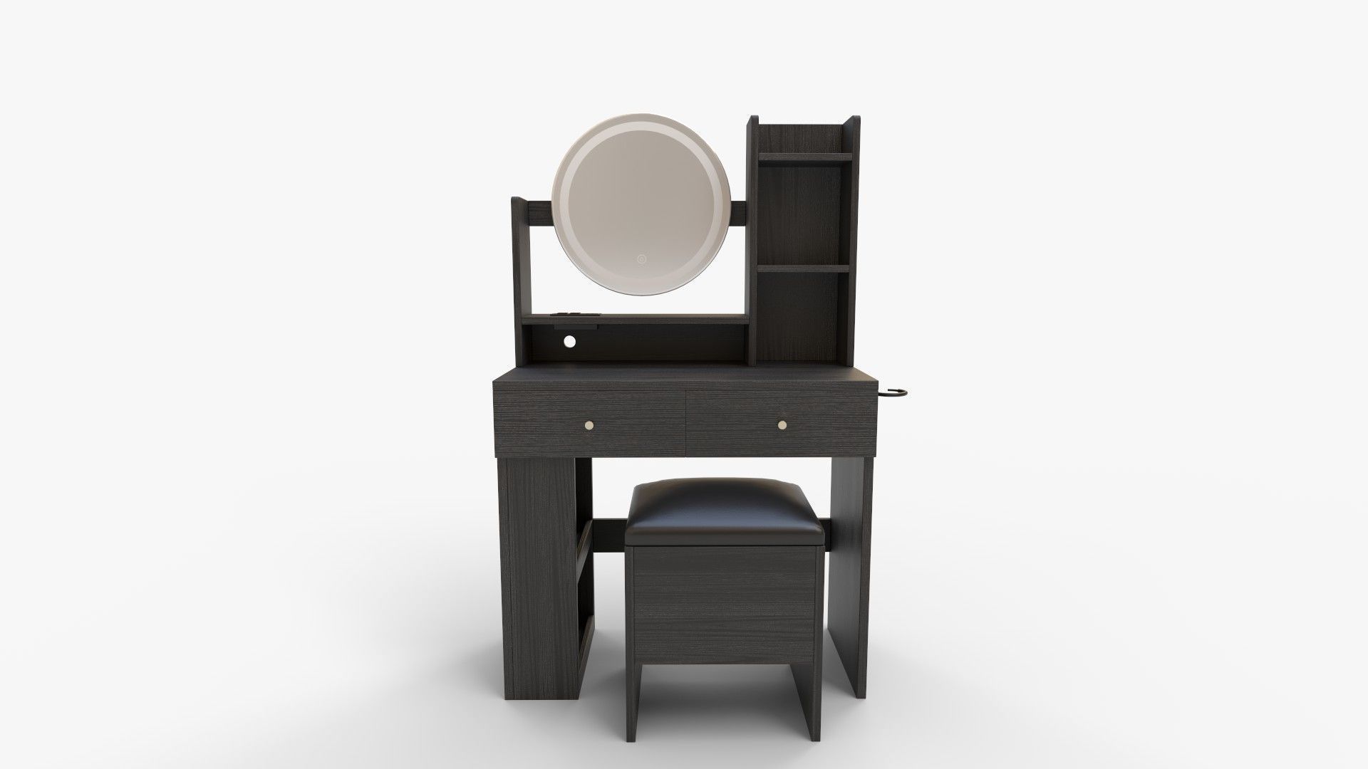 YITAHOME Vanity Desk 3D model_9