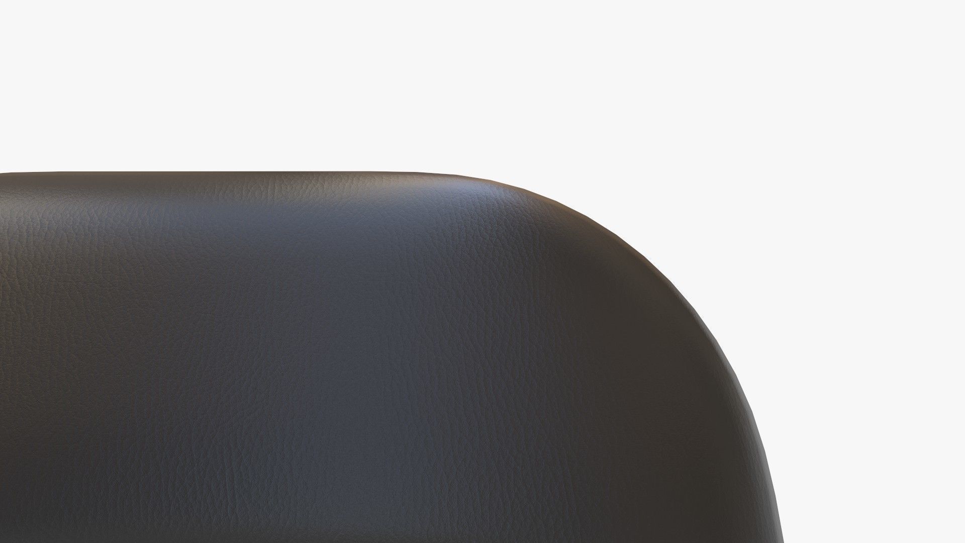 Padded Folding Chair 3D model_8