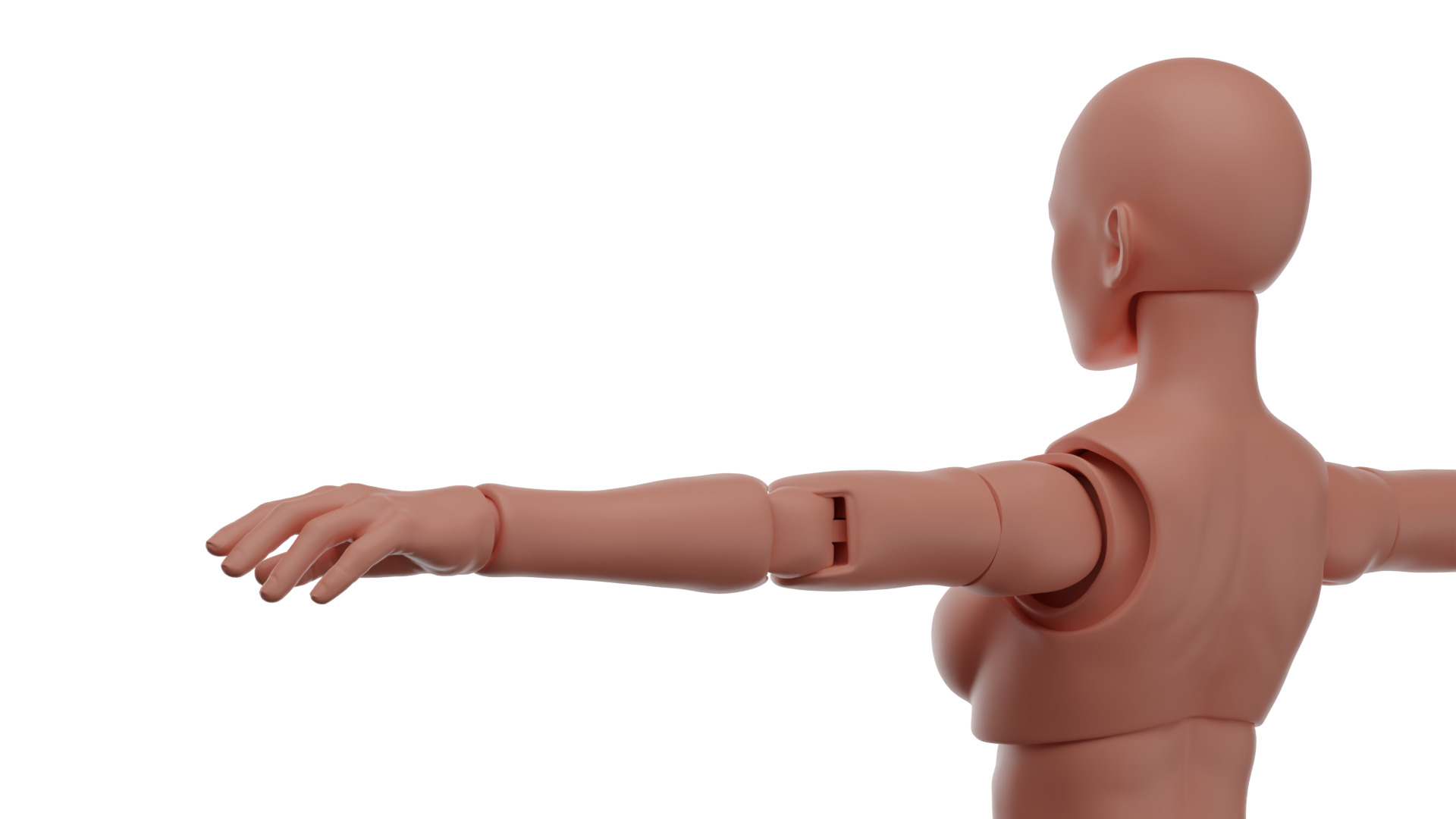 Articulated figure 3D print model_4