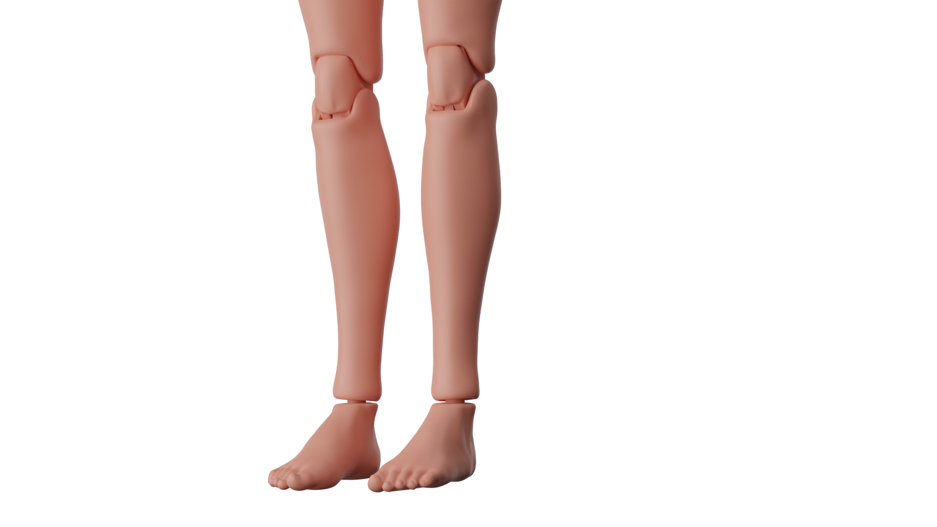Articulated figure 3D print model_2