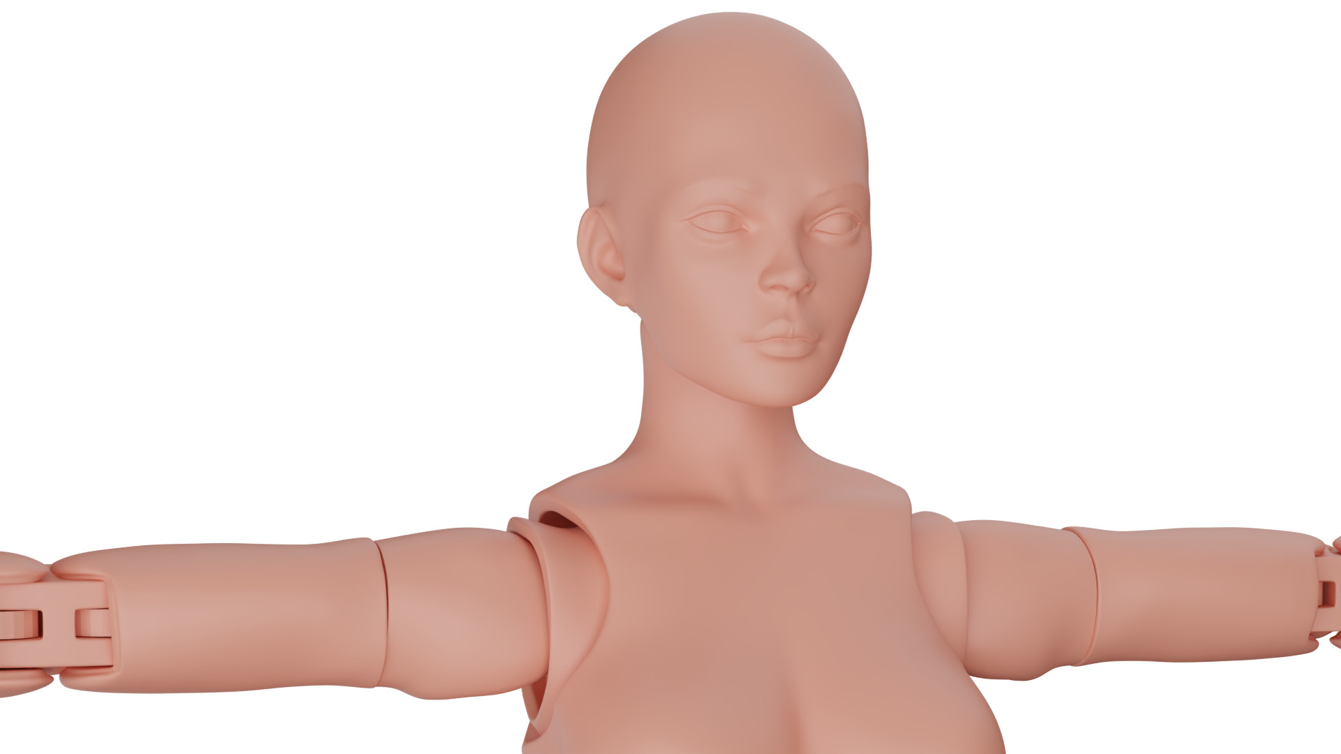 Articulated figure 3D print model_8
