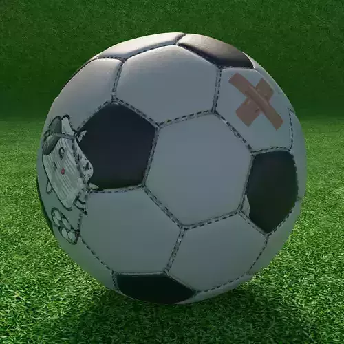 Realistic High Poly Soccer Ball 3D Model with PBR Textures Free 3D model Realistic High Poly Soccer Ball 3D Model with PBR Textures Free 3D model