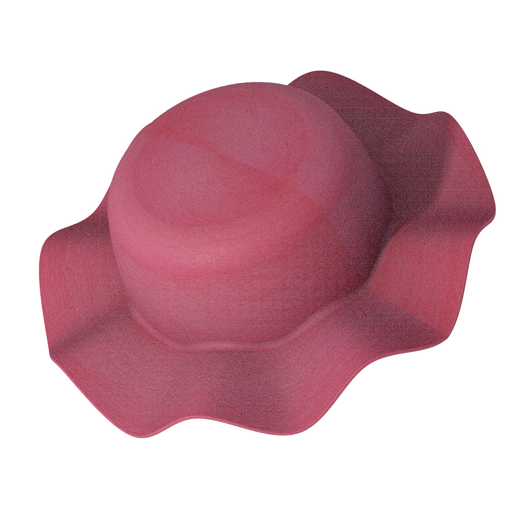 Exquisite Floppy Hat 3D print model_1