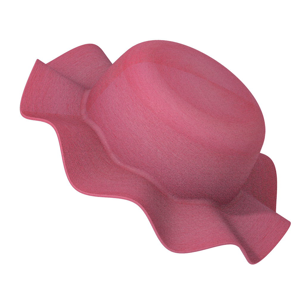 Exquisite Floppy Hat 3D print model_2
