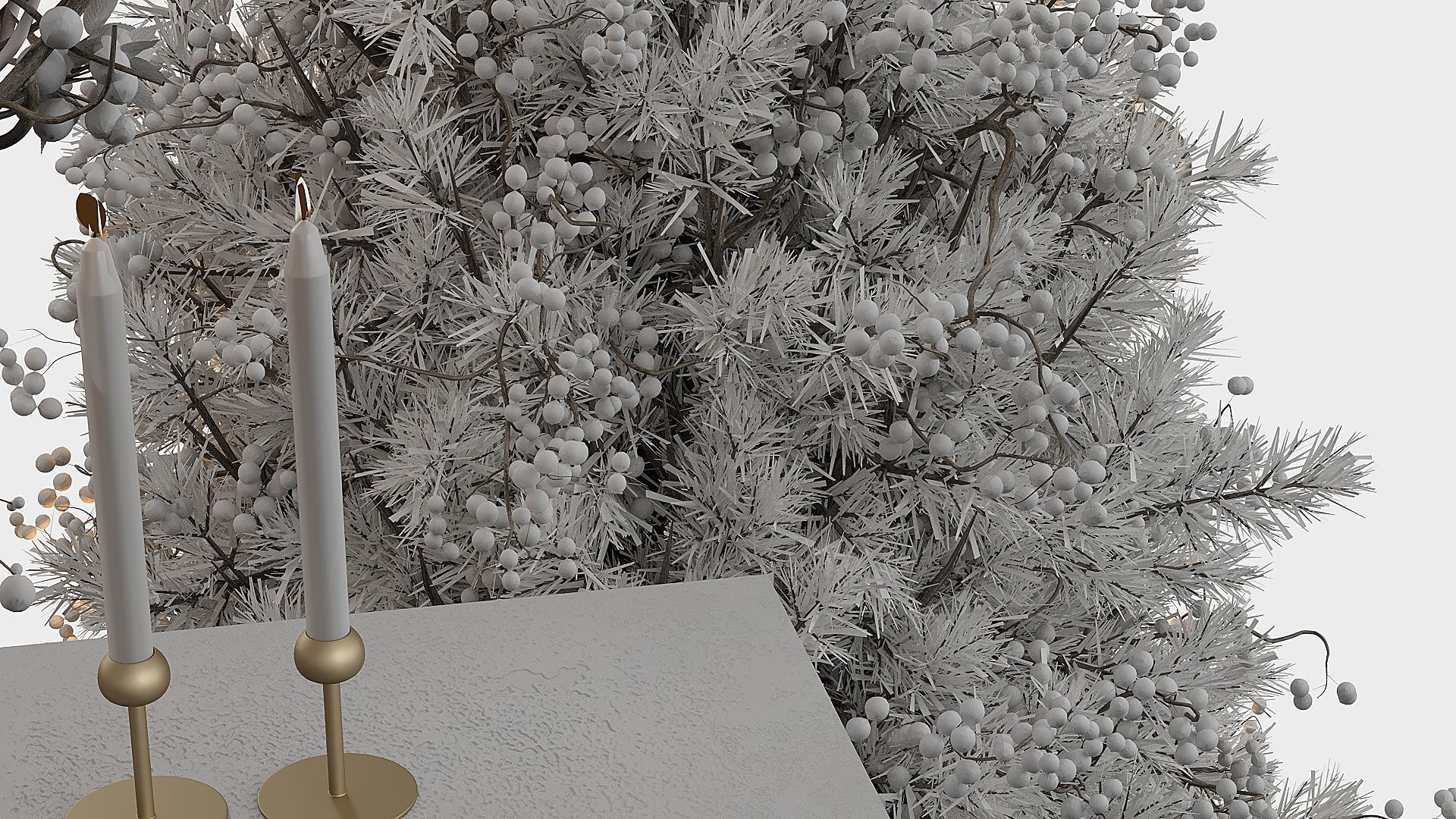 Christmas Decor 10 Low-poly 3D model_5