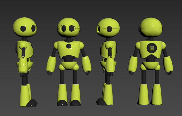3D  Robot model  3D model
