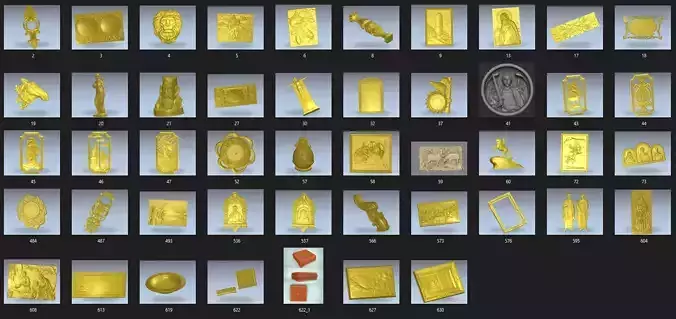 46 STL Files - Home and Wall Decor for CNC and 3D Printing