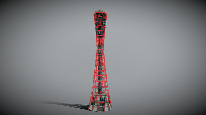 Kobe Port Tower 3D model