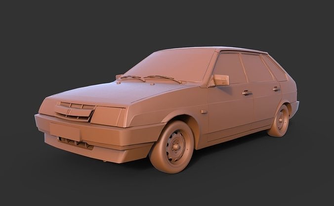 Vaz 2109 3D print model
