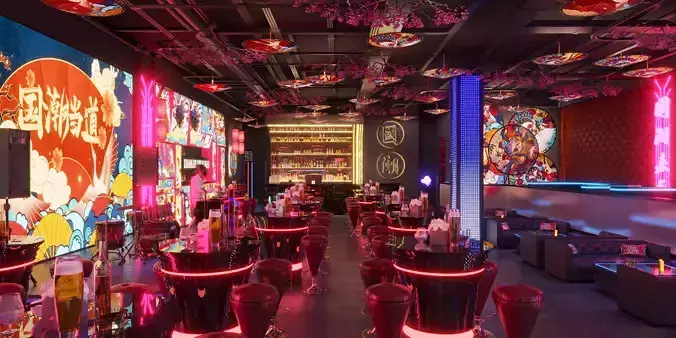night club  interior   