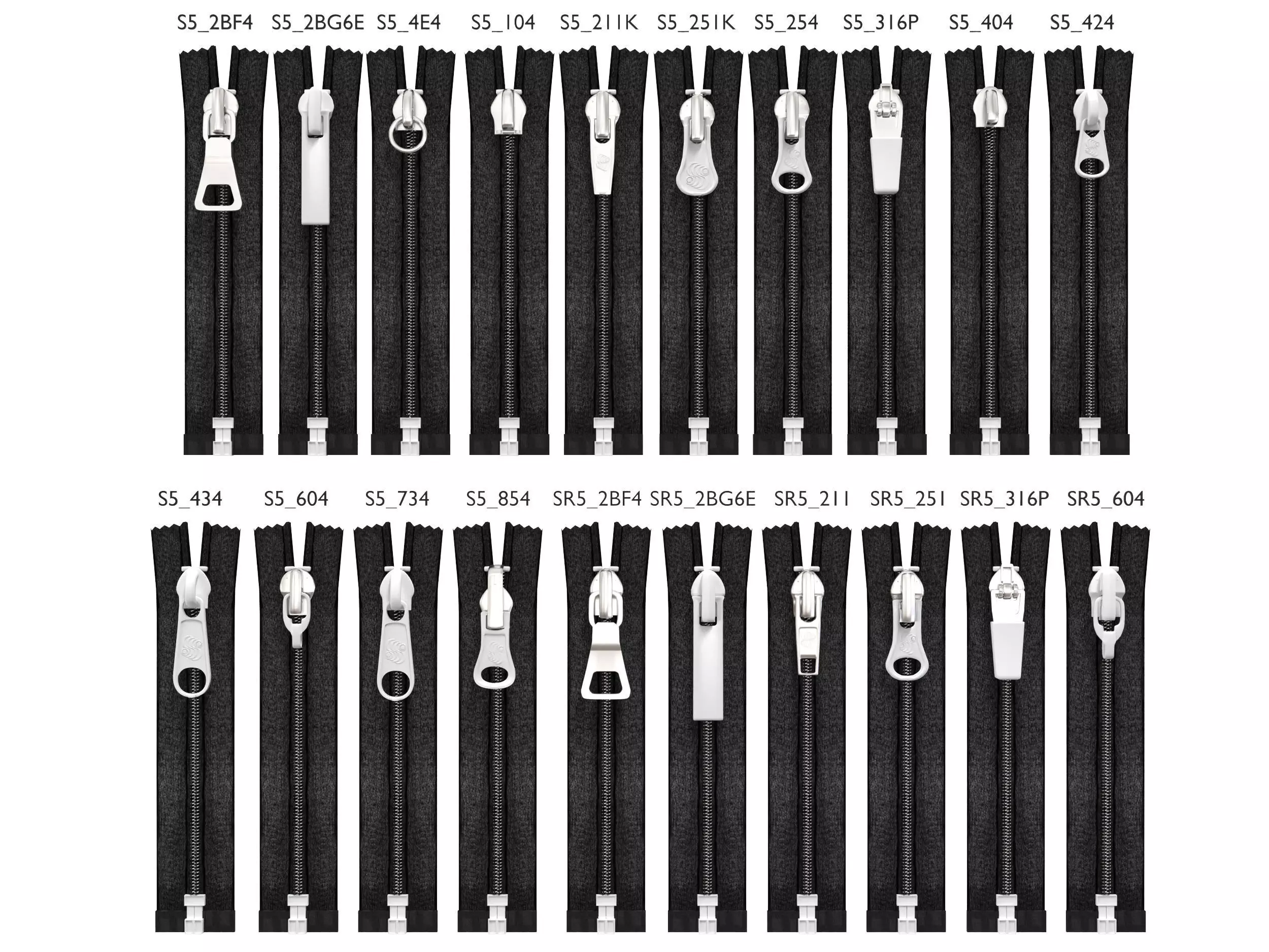 zipper Low-poly 3D model