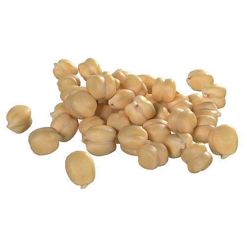 Chickpea pile  Low-poly 3D model