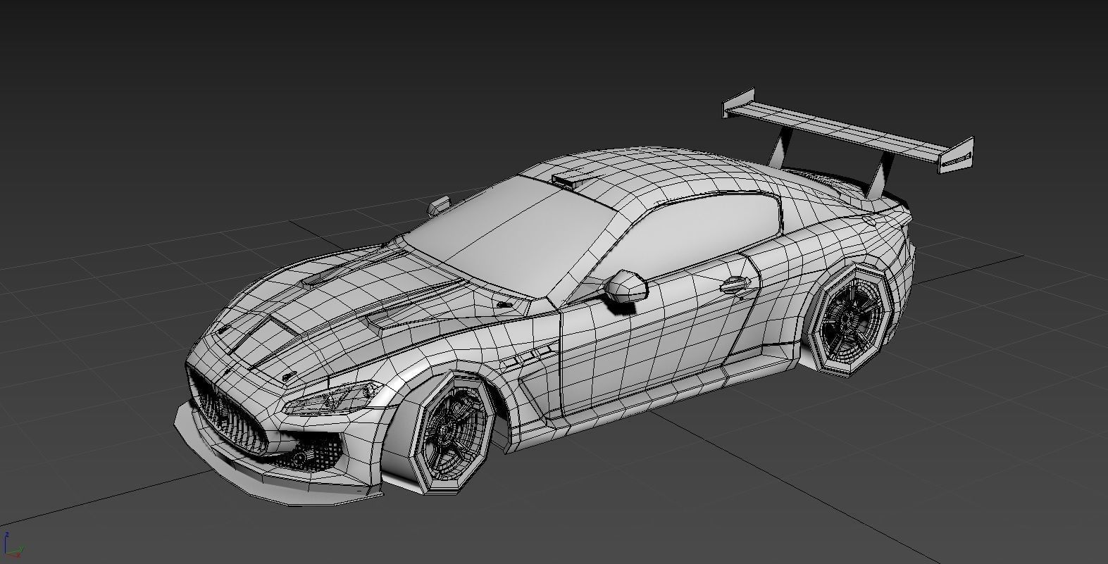 Maserati GT3 3D model_3