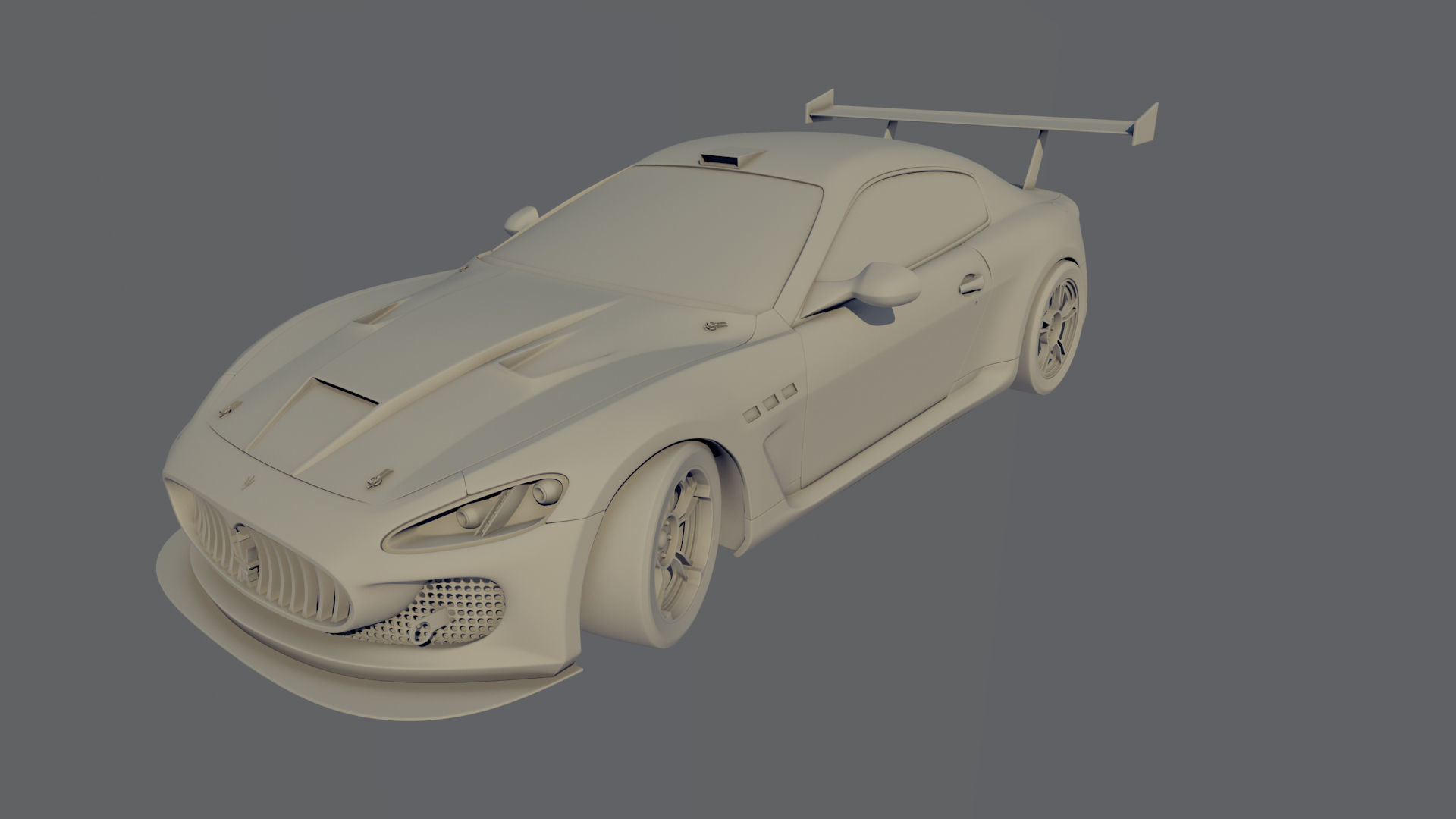 Maserati GT3 3D model_4