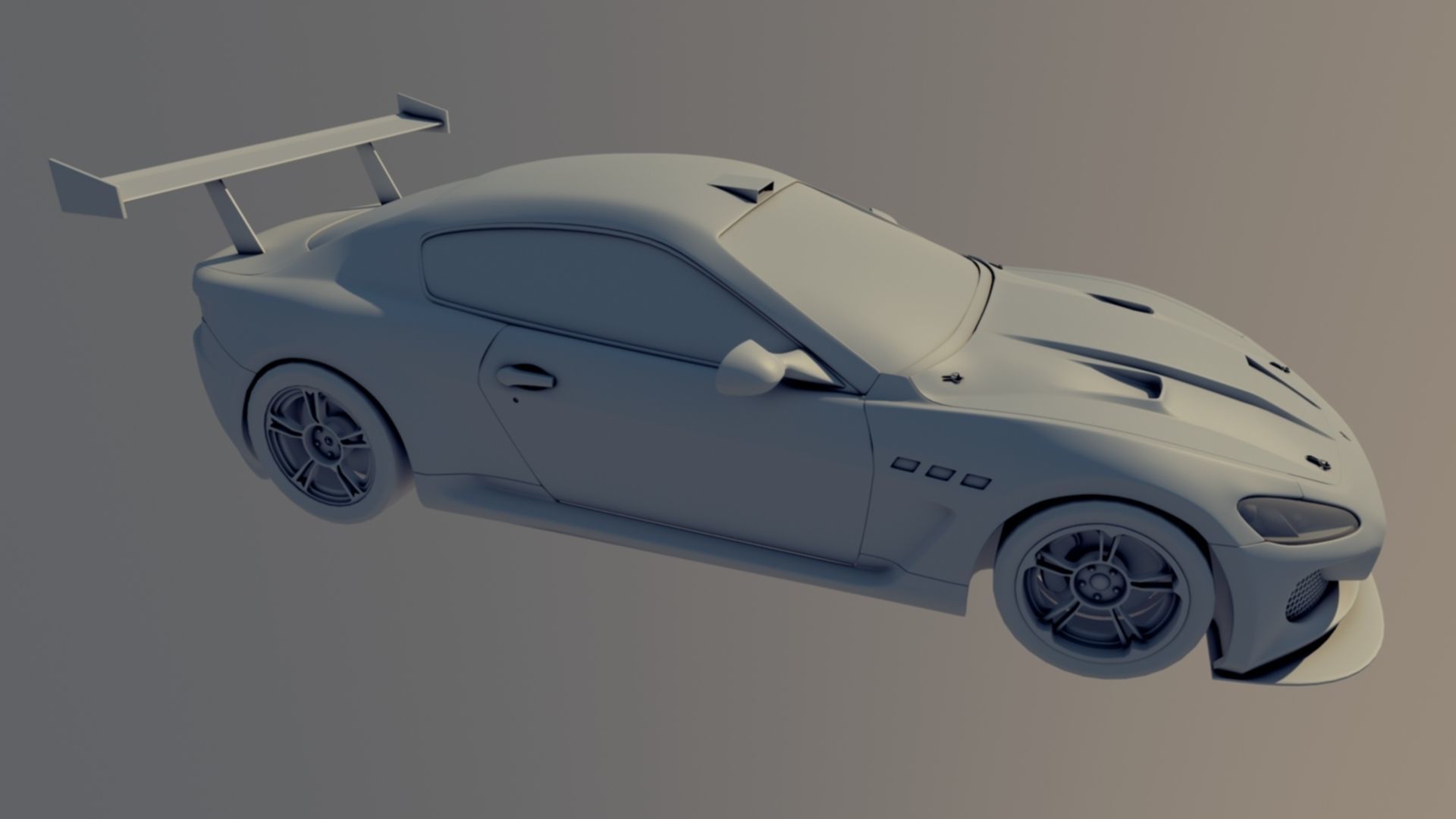 Maserati GT3 3D model_1