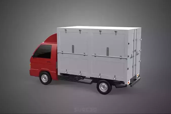CARGO BOX TRUCK PICKUP FREIGHT CUBE VAN CAR COURIER PARCEL CARRY