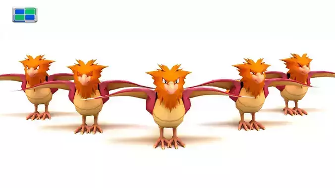 Spearow Model group of birds
