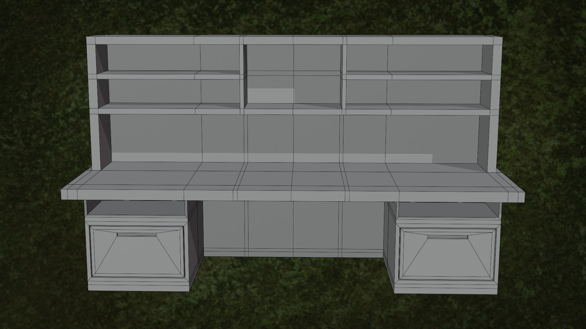 Deco Desks NexVaultFocus Series Lot1 N4-6 Group 2 3D model_16