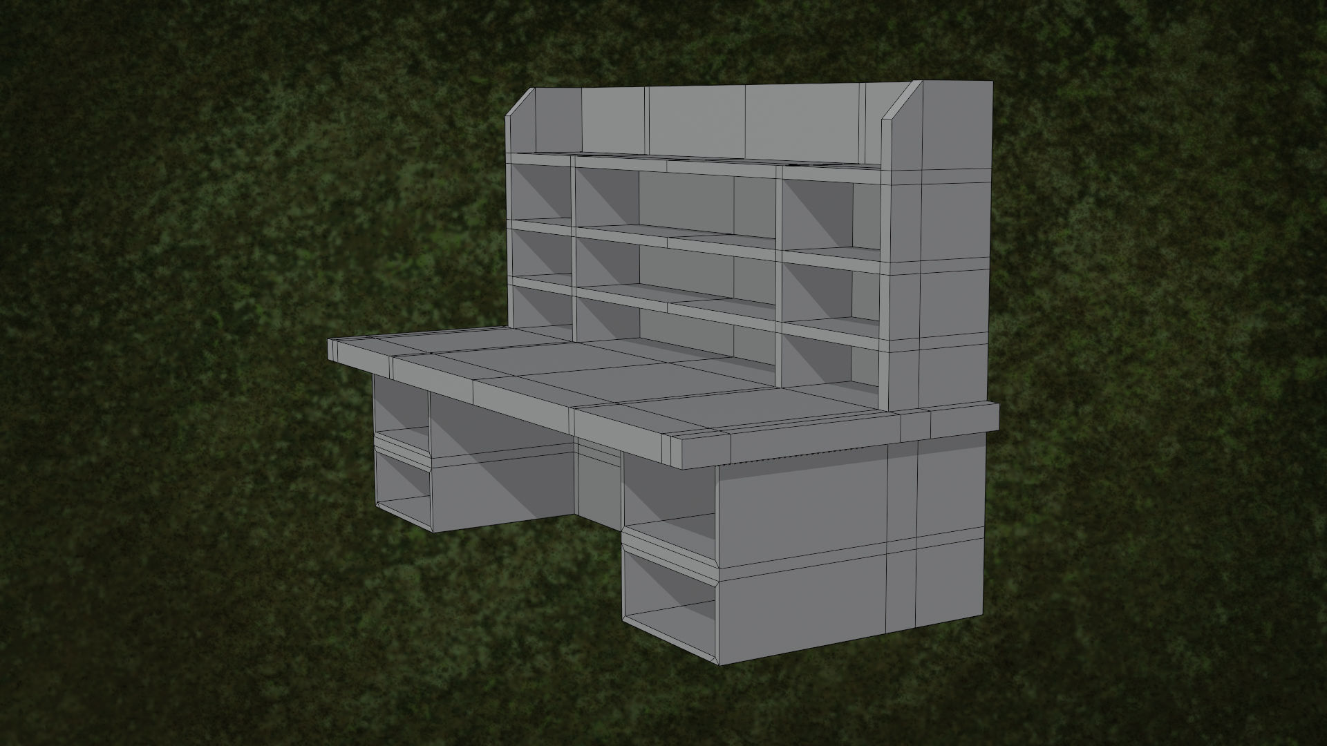 Deco Desks NexVaultFocus Series Lot1 N4-6 Group 2 3D model_18