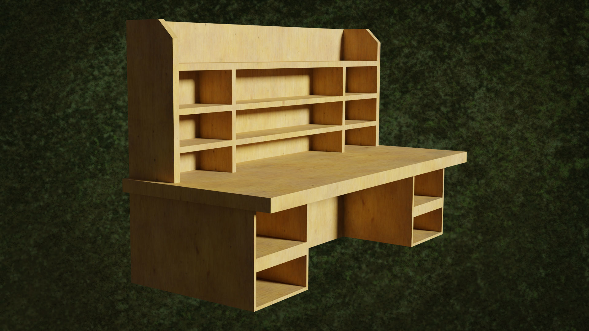 Deco Desks NexVaultFocus Series Lot1 N4-6 Group 2 3D model_12