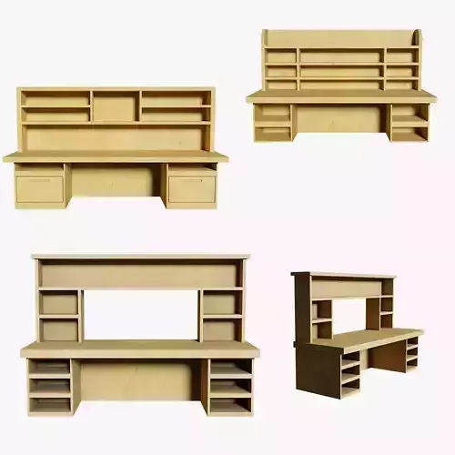 Deco Desks NexVaultFocus Series Lot1 N4-6 Group 2