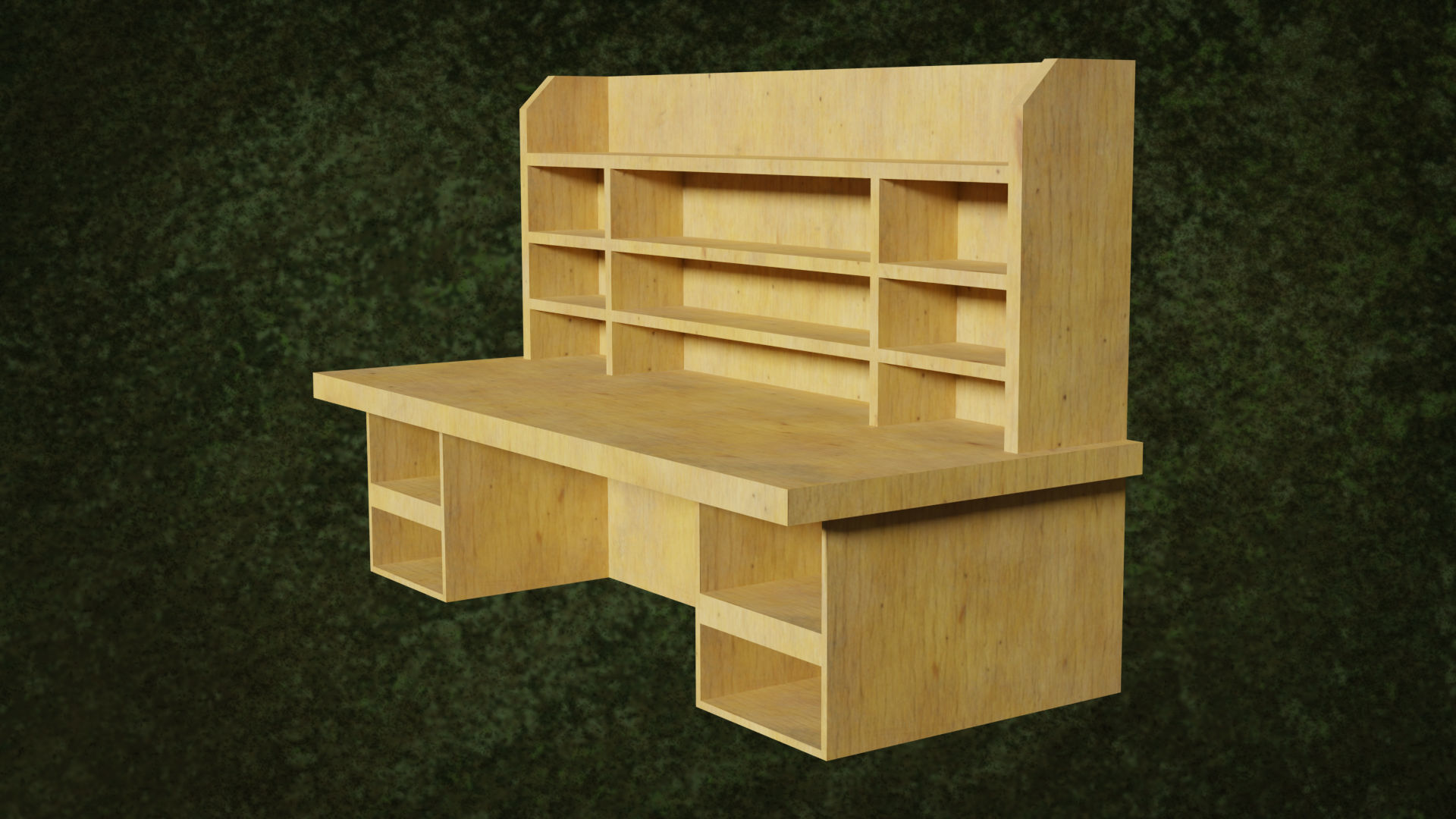 Deco Desks NexVaultFocus Series Lot1 N4-6 Group 2 3D model_9